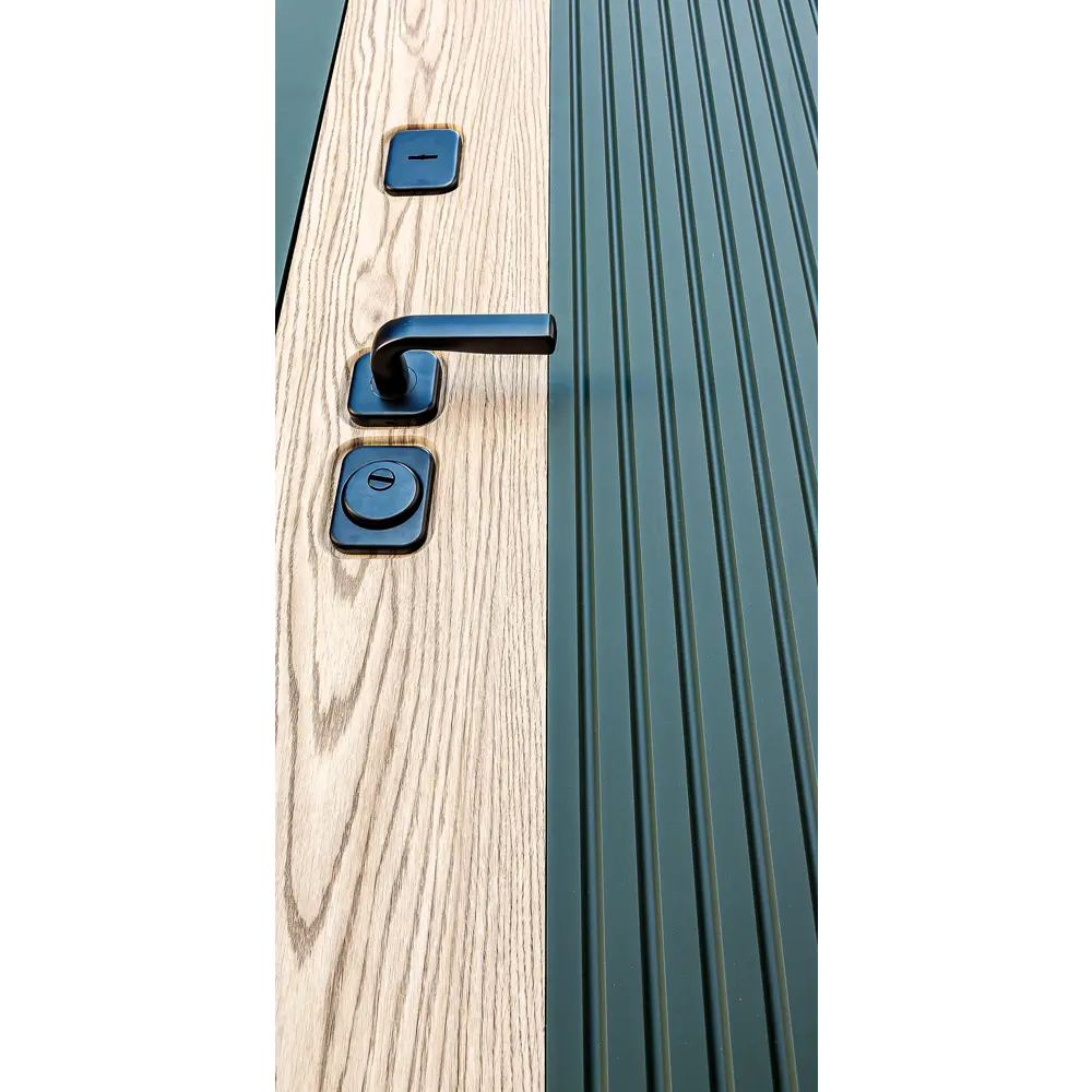 Фото 6 Входная дверь Diva 74 левый 205x86см цвет дуб натуральный/алива софт/софт шампань н13