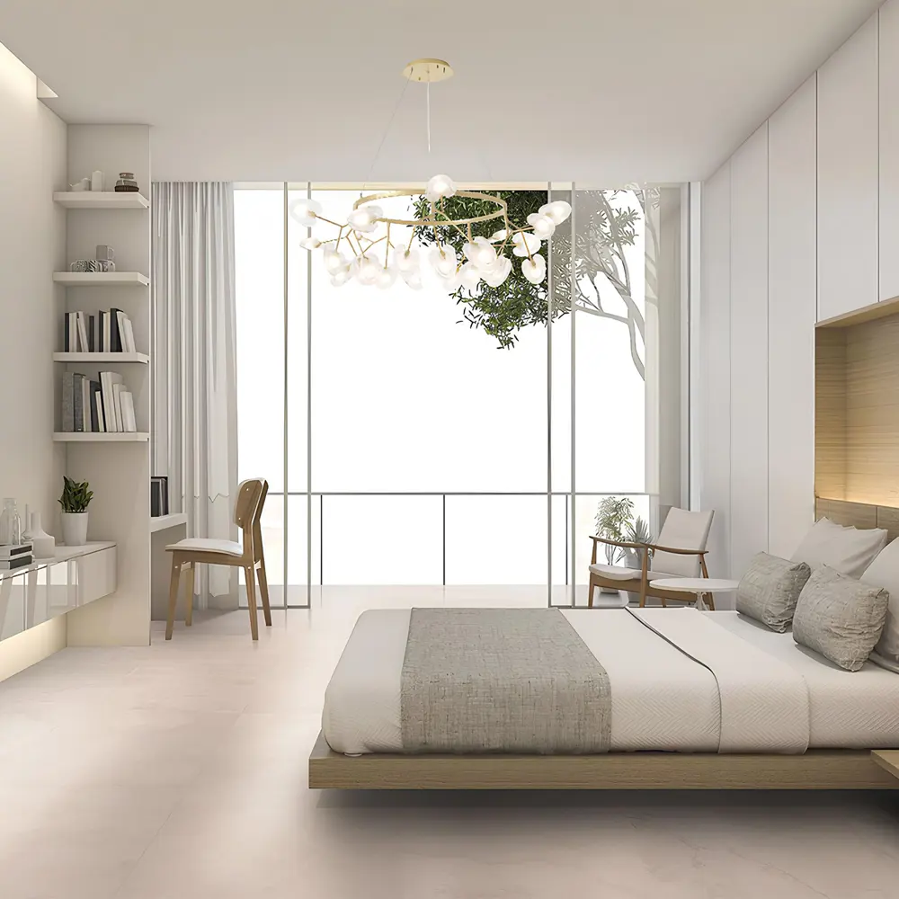 Фото 4 Светильник подвесной Crystal Lux 225_3021 25 ламп 50 м² цвет золото