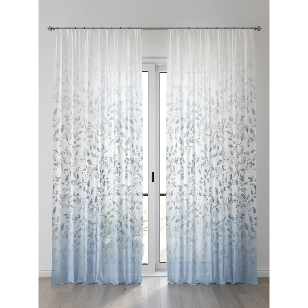 Фото Тюль Comfy Way Алоуна - 53 CW580053-240 150x240 см на шторной ленте цвет белый 2 шт Фото Тюль Comfy Way Алоуна - 53 CW580053-240 150x240 см на шторной ленте цвет белый 2 шт