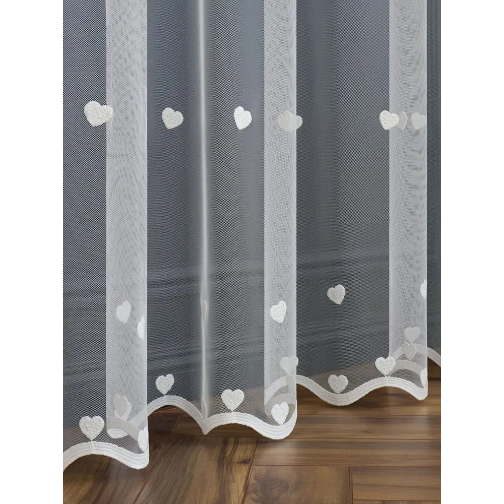 Фото 4 Штора Arya home 8001885869449 на шторной ленте 260x400 см цвет белый Фото 4 Штора Arya home 8001885869449 на шторной ленте 260x400 см цвет белый