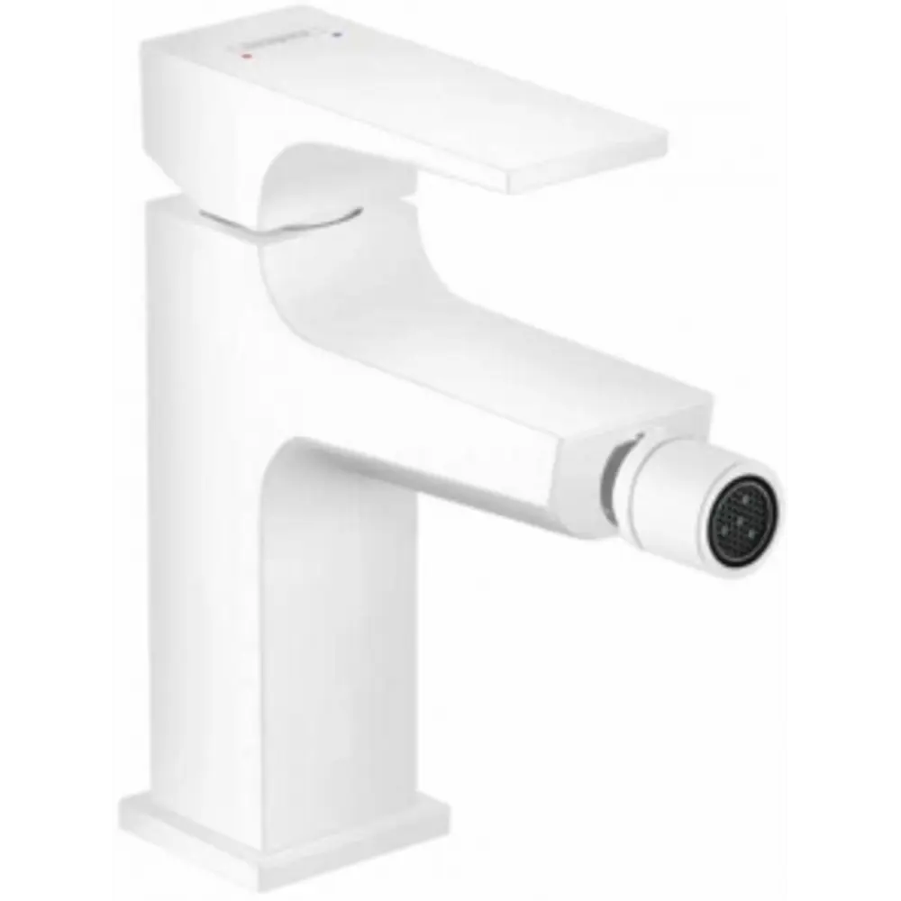 Фото Смеситель для биде Hansgrohe 32520700 HG Metropol матовый белый Фото Смеситель для биде Hansgrohe 32520700 HG Metropol матовый белый