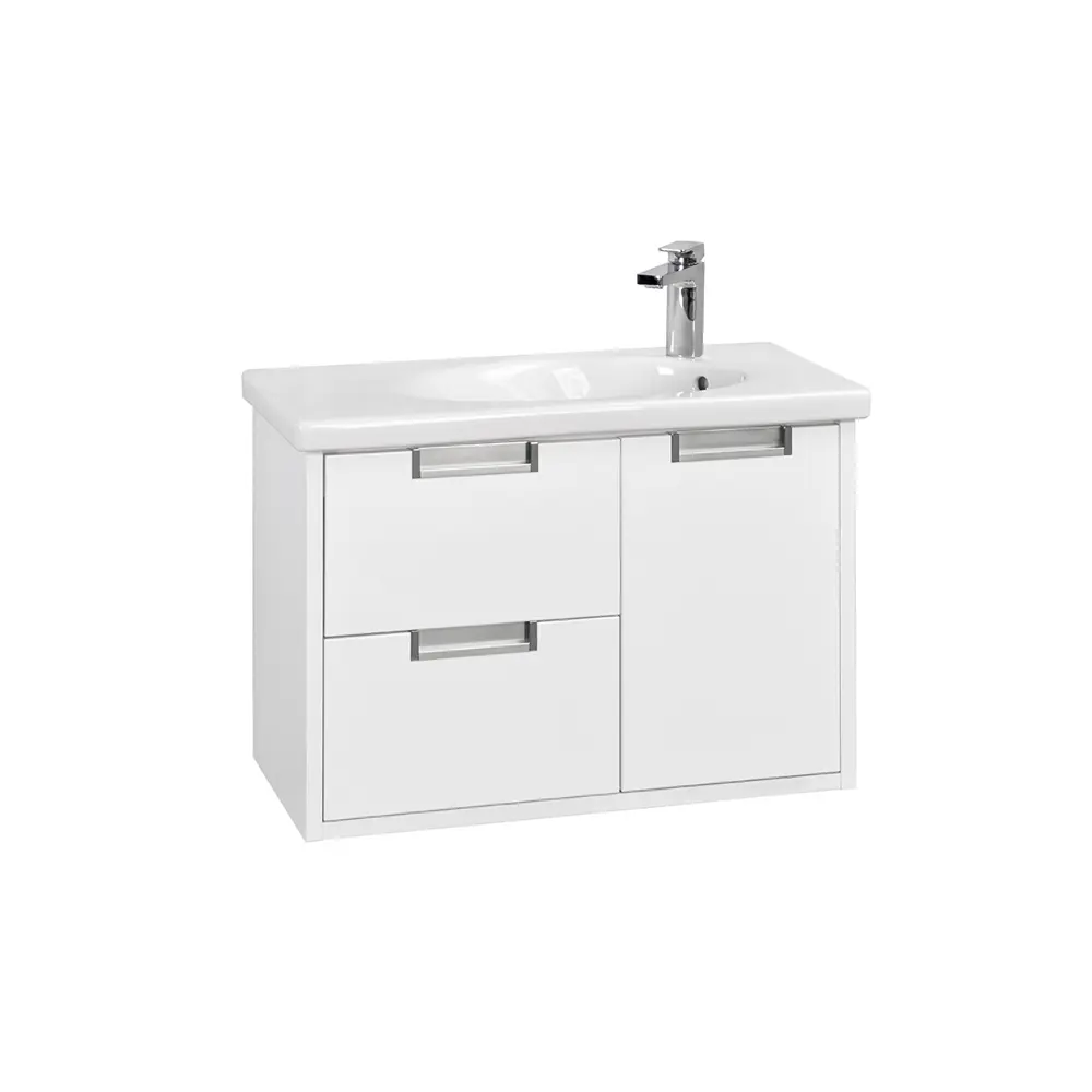 Фото Тумба под раковину Roca Etna 76.4см цвет белый Фото Тумба под раковину Roca Etna 76.4см цвет белый