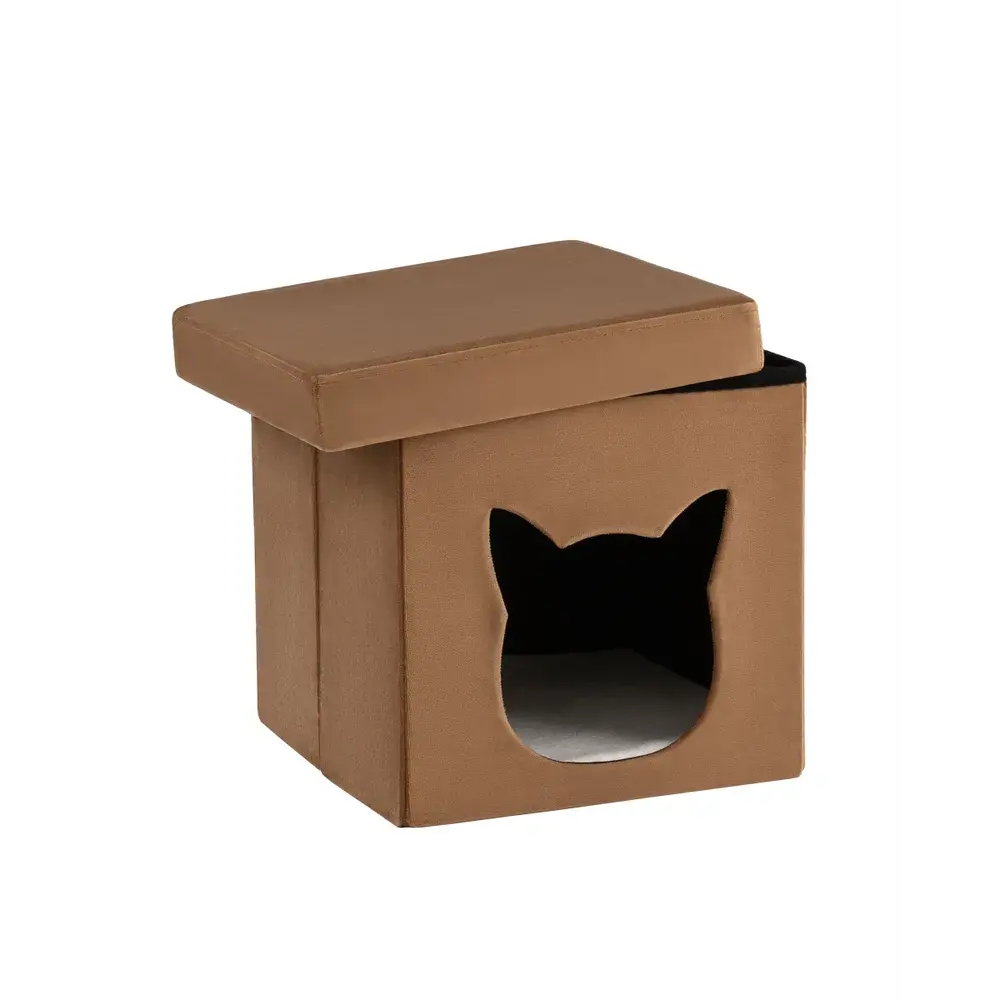 Фото 4 Пуф рогожка Stool Group Store Pet HS-PT55 V73 BOX2, 38x38 см, цвет коричневый Фото 4 Пуф рогожка Stool Group Store Pet HS-PT55 V73 BOX2, 38x38 см, цвет коричневый