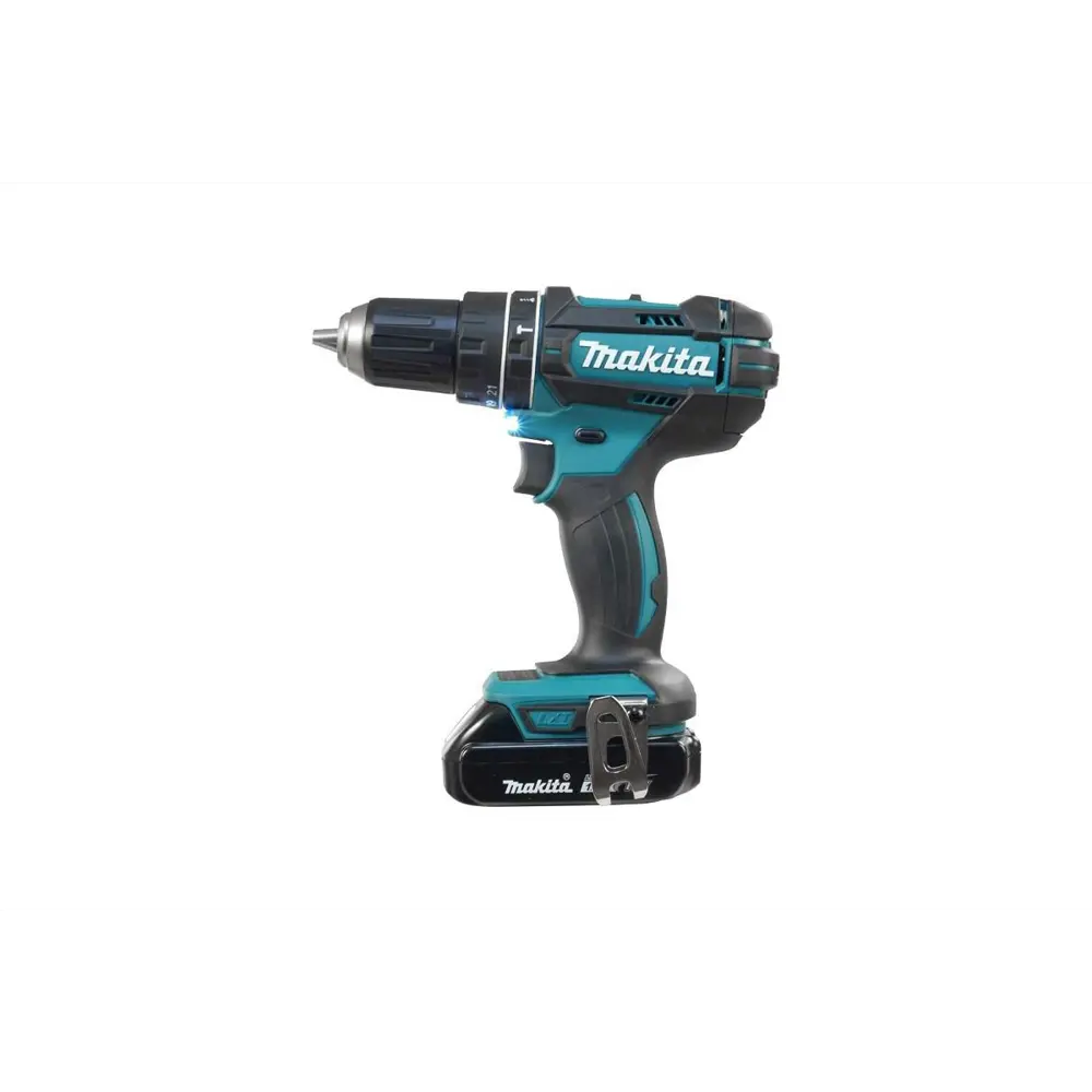 Фото 3 Дрель-шуруповерт аккумуляторная ударная Makita DHP482SYE, 18 В Li-Ion 2x1.5 Ач Фото 3 Дрель-шуруповерт аккумуляторная ударная Makita DHP482SYE, 18 В Li-Ion 2x1.5 Ач