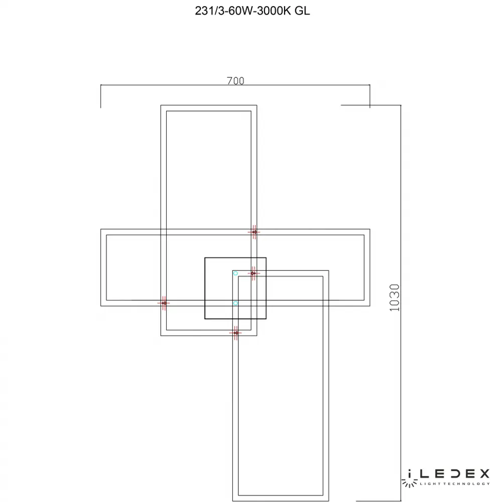 Фото 2 Люстра потолочная светодиодная Iledex Grace 231/3-60w-3000k gl 5 м² теплый белый (желтый) свет цвет жёлтый/золотой Фото 2 Люстра потолочная светодиодная Iledex Grace 231/3-60w-3000k gl 5 м² теплый белый (желтый) свет цвет жёлтый/золотой