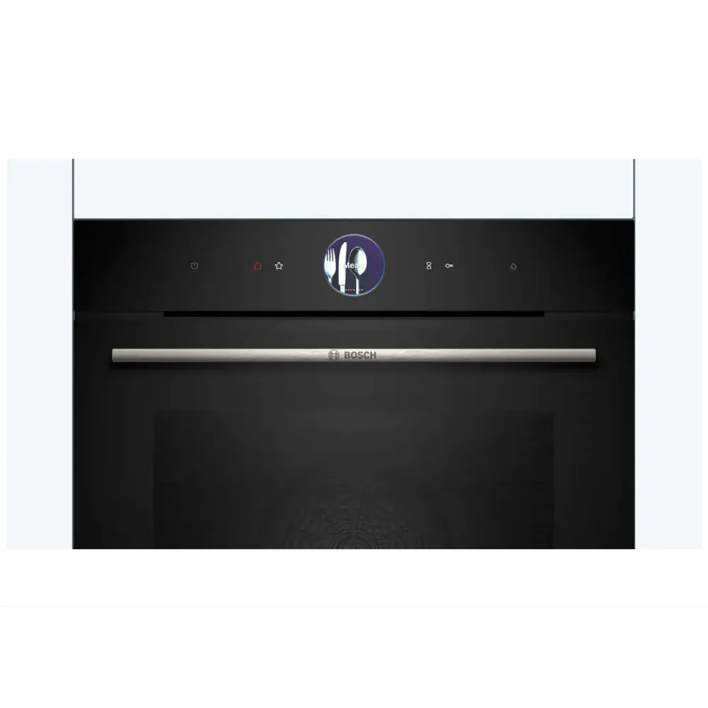 Фото 5 Встраиваемый духовой шкаф Bosch HSG7361B1 59.4х59.5х56.8 см цвет черный Фото 5 Встраиваемый духовой шкаф Bosch HSG7361B1 59.4х59.5х56.8 см цвет черный