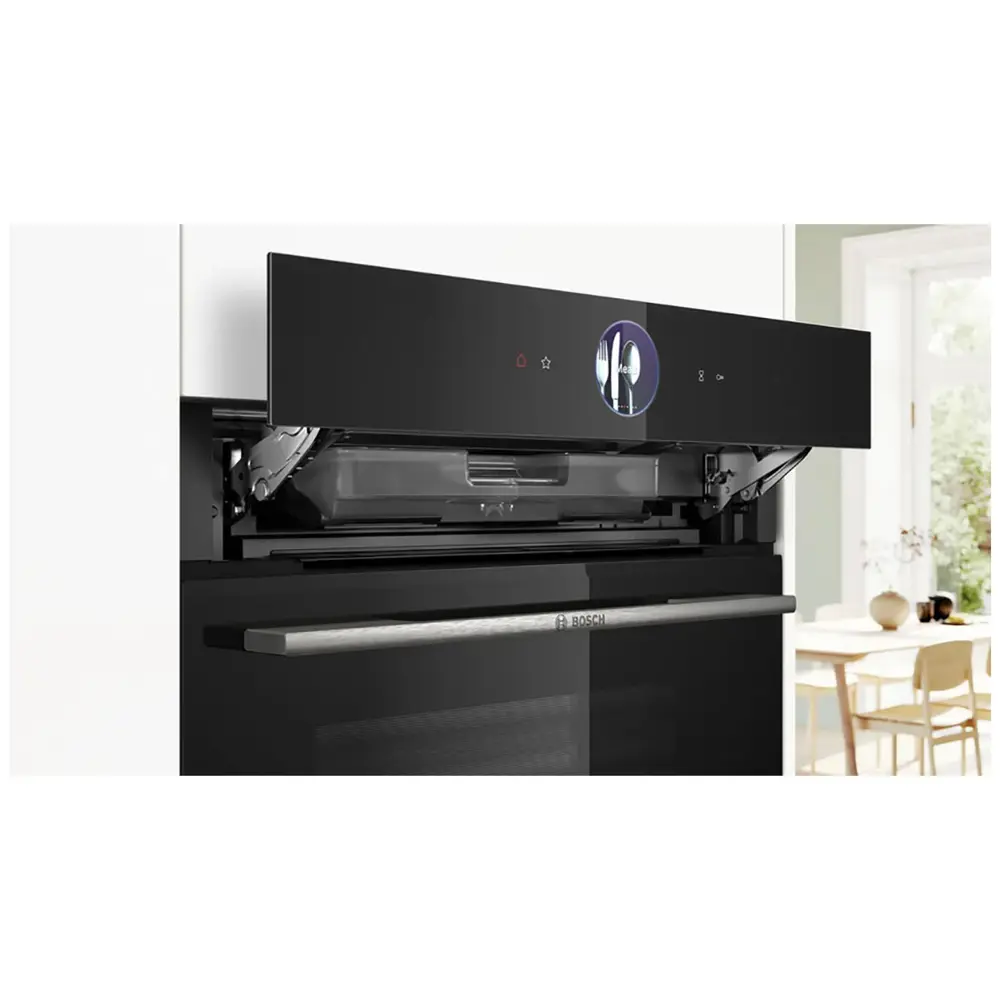 Фото 6 Встраиваемый духовой шкаф Bosch HSG7361B1 59.4х59.5х56.8 см цвет черный Фото 6 Встраиваемый духовой шкаф Bosch HSG7361B1 59.4х59.5х56.8 см цвет черный