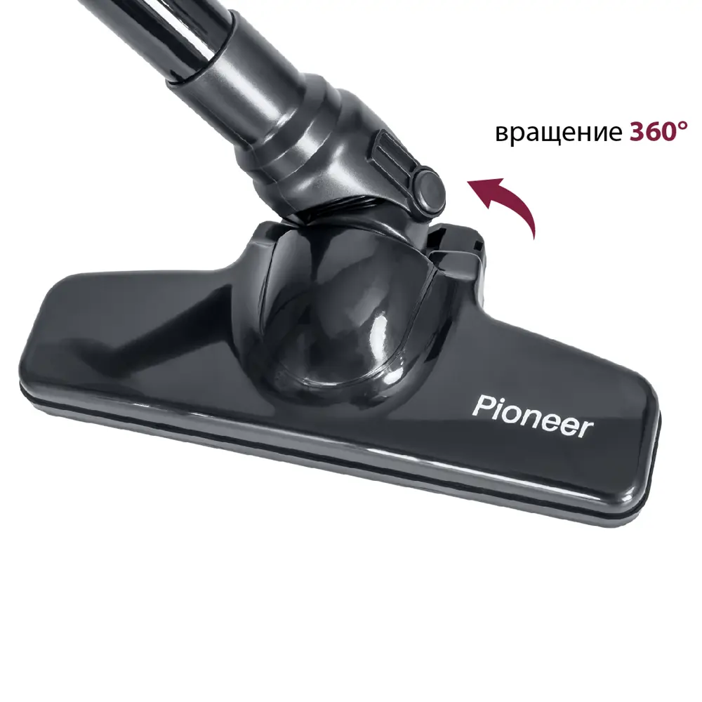Фото 8 Пылесос вертикальный Pioneer Vc454s 0.4 л 100 Вт цвет черный Фото 8 Пылесос вертикальный Pioneer Vc454s 0.4 л 100 Вт цвет черный