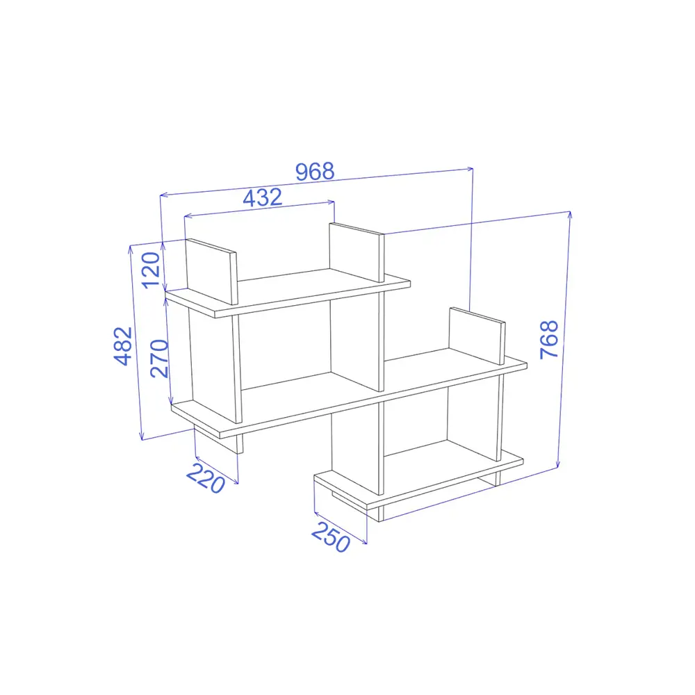 Фото 2 Настенная полка Мэрдэс 970x25 см ЛДСП цвет белый Пл3 Фото 2 Настенная полка Мэрдэс 970x25 см ЛДСП цвет белый Пл3