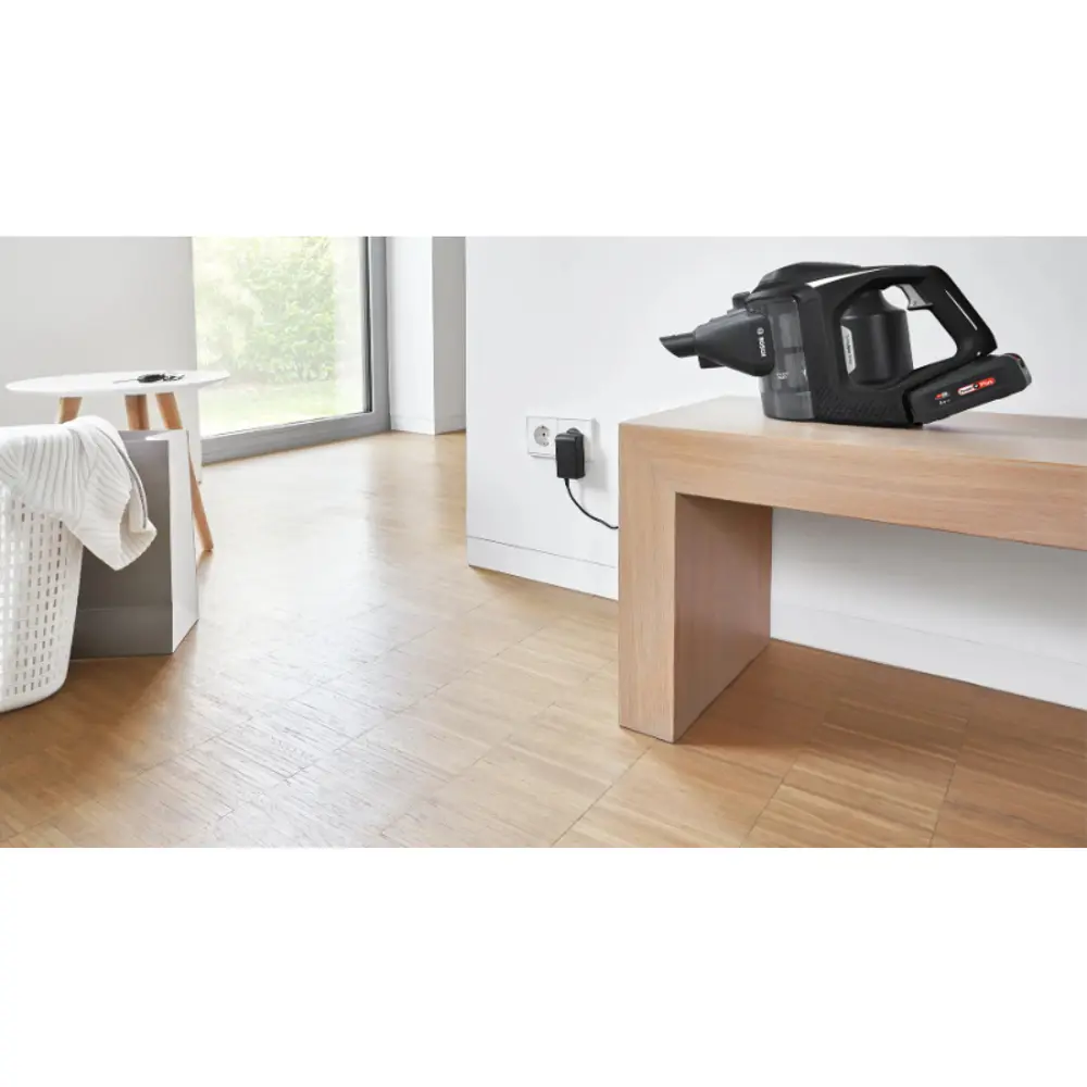 Фото 4 Пылесос вертикальный Bosch Bcs 0.4 л 18 Вт цвет черный Фото 4 Пылесос вертикальный Bosch Bcs 0.4 л 18 Вт цвет черный