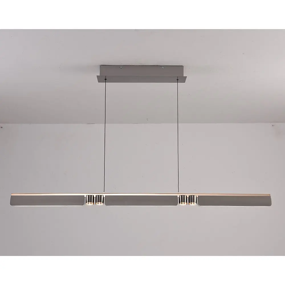 Фото 7 Светильник подвесной светодиодный Iledex 9309d-1200-2 gr+bk 13 м² регулируемый белый свет цвет черный Фото 7 Светильник подвесной светодиодный Iledex 9309d-1200-2 gr+bk 13 м² регулируемый белый свет цвет черный