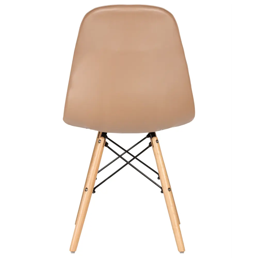 Фото 5 Кухонный стул Dobrin Bennet LMZL 44.5x44x54 см искусственная кожа цвет коричневый