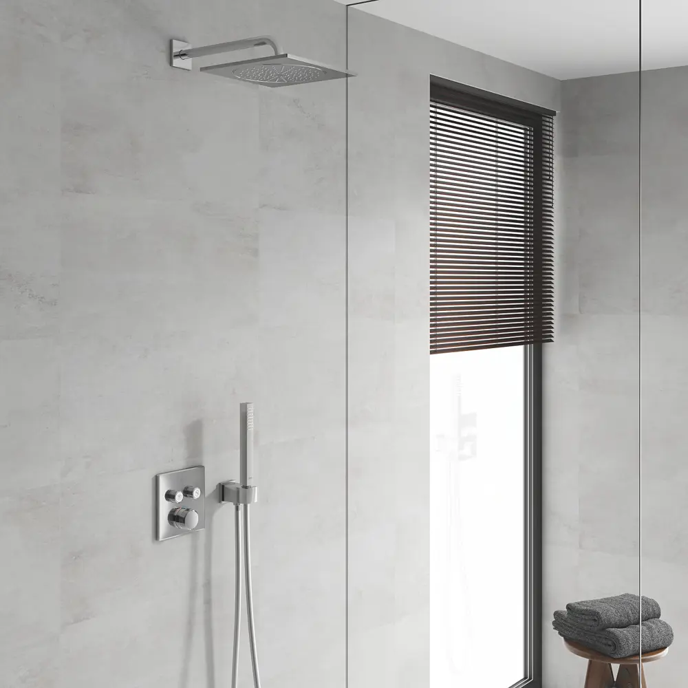 Фото 6 Термостатический смеситель для душа Grohe Grohtherm SmartControl хром 29124000 Фото 6 Термостатический смеситель для душа Grohe Grohtherm SmartControl хром 29124000