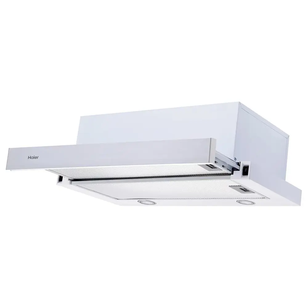 Фото 2 Вытяжка Haier HVX-T671W 59.8 см цвет белый Фото 2 Вытяжка Haier HVX-T671W 59.8 см цвет белый
