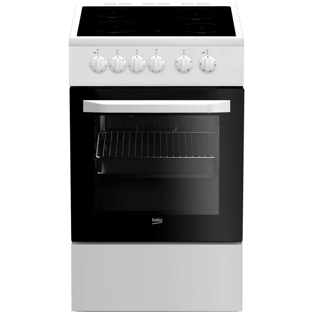 Фото Электрическая плита с духовкой Beko FFSS 57000 W 50x85x60 см цвет белый Фото Электрическая плита с духовкой Beko FFSS 57000 W 50x85x60 см цвет белый