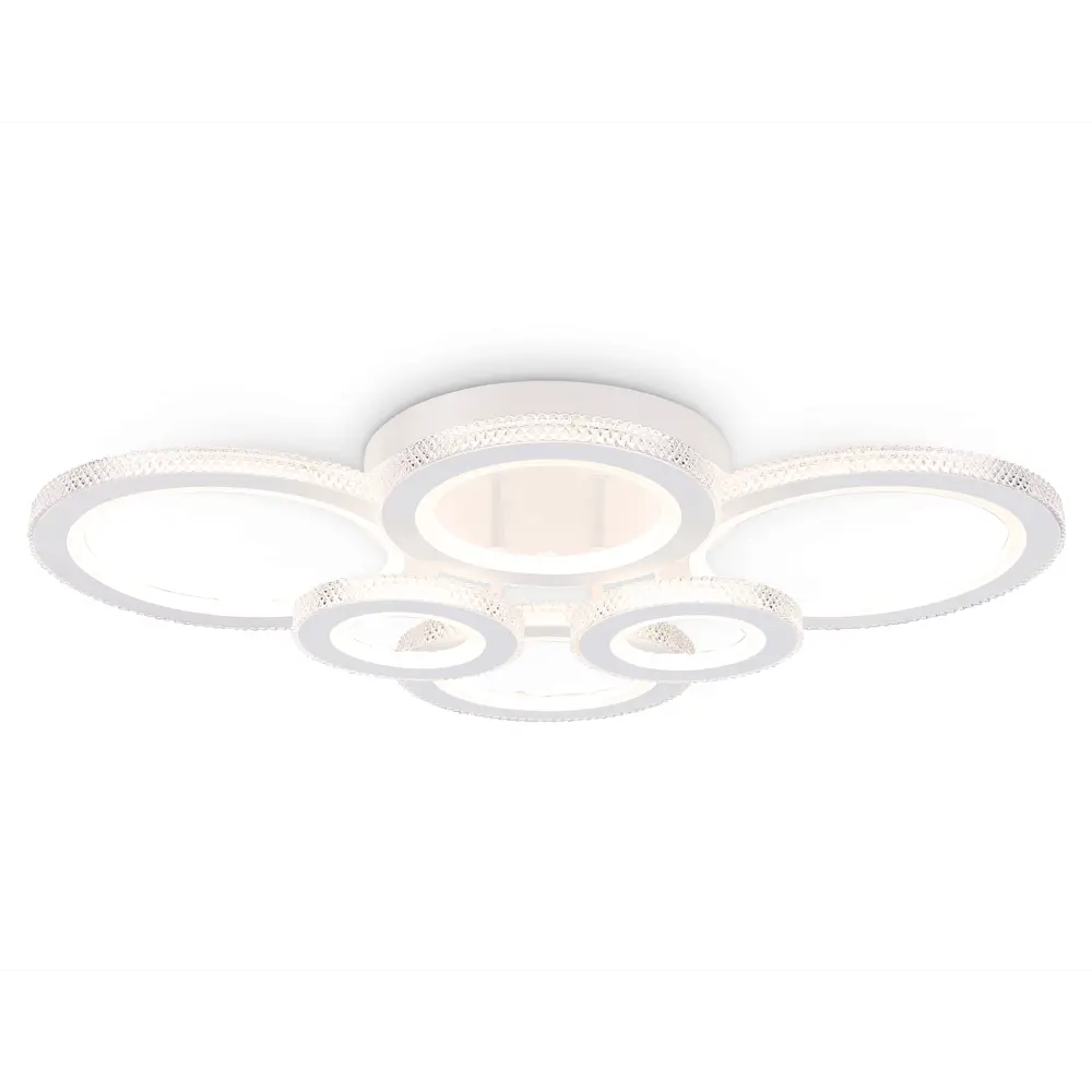 Фото 2 Люстра потолочная светодиодная Ambrella light Fa8874 с пультом управления 20 м² нейтральный белый свет цвет белый Фото 2 Люстра потолочная светодиодная Ambrella light Fa8874 с пультом управления 20 м² нейтральный белый свет цвет белый