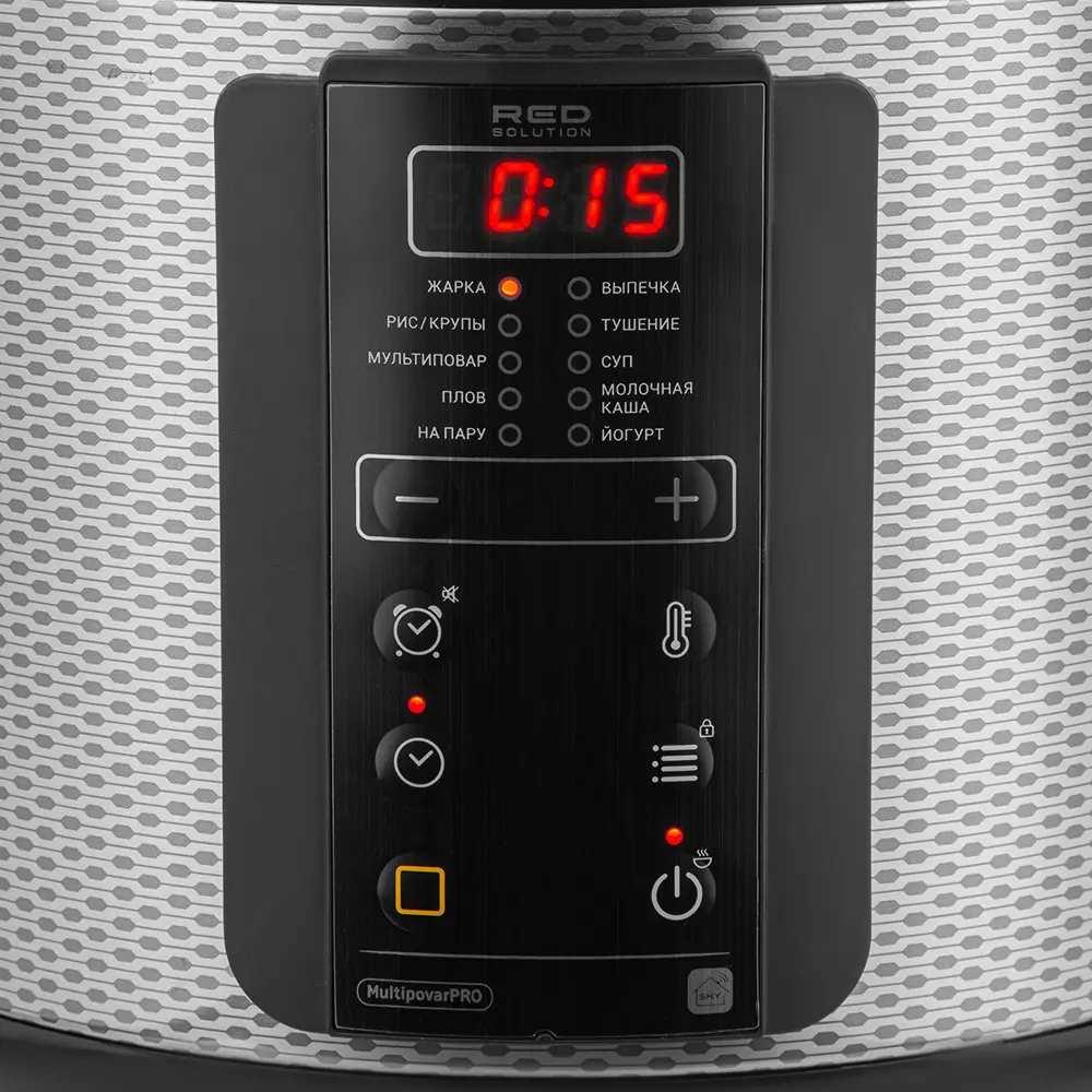 Фото 5 Мультиварка Red solution Skycooker rmc-m225s 5 л 11 программ цвет серебристый, черный Фото 5 Мультиварка Red solution Skycooker rmc-m225s 5 л 11 программ цвет серебристый, черный