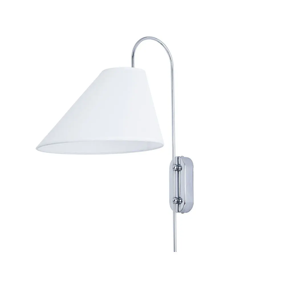 Фото Настенный светильник Arte lamp Rondo A4086ap-1cc цвет хром Фото Настенный светильник Arte lamp Rondo A4086ap-1cc цвет хром