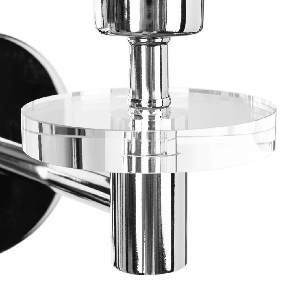 Фото 3 Настенный светильник ARTE LAMP A3990AP-1CC FURORE цвет серый серебристый Фото 3 Настенный светильник ARTE LAMP A3990AP-1CC FURORE цвет серый серебристый