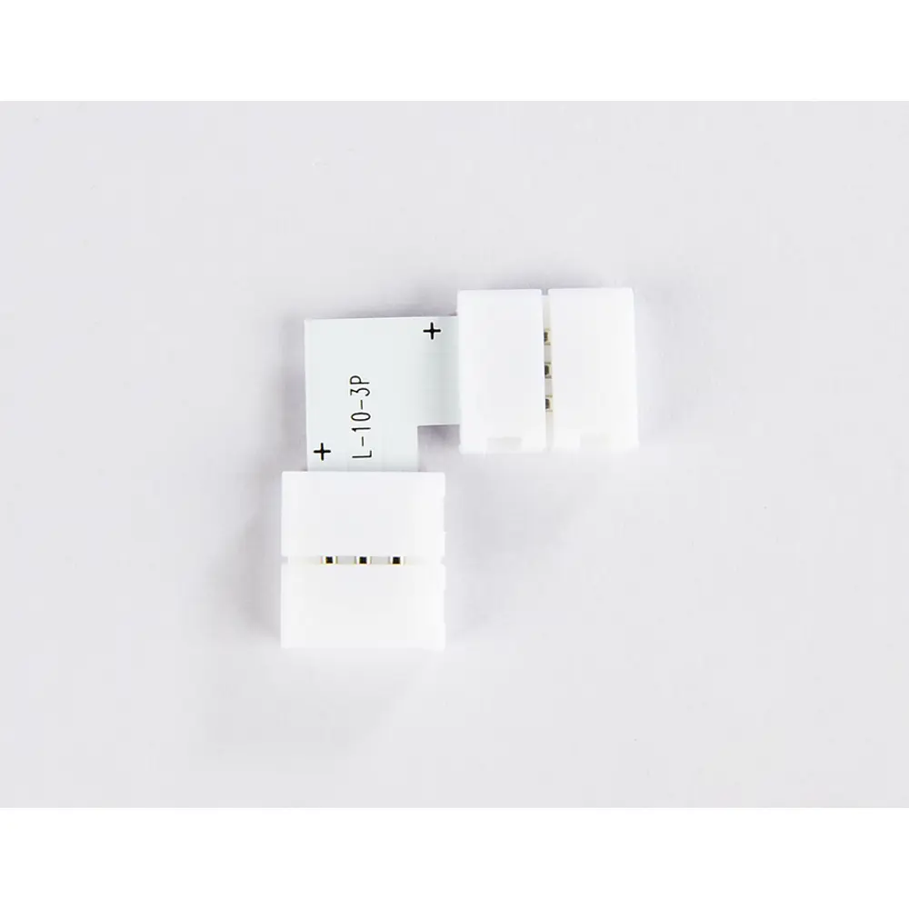 Фото 3 Соединитель угловой Ambrella Light L-образный для светодиодной ленты Ambrella Light 5050 12/24 В 3 фазный GS6651 10 шт Фото 3 Соединитель угловой Ambrella Light L-образный для светодиодной ленты Ambrella Light 5050 12/24 В 3 фазный GS6651 10 шт