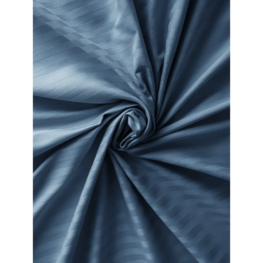 Фото 3 Простыня Denastia C011031 180x200 см, сатин, цвет синий Фото 3 Простыня Denastia C011031 180x200 см, сатин, цвет синий
