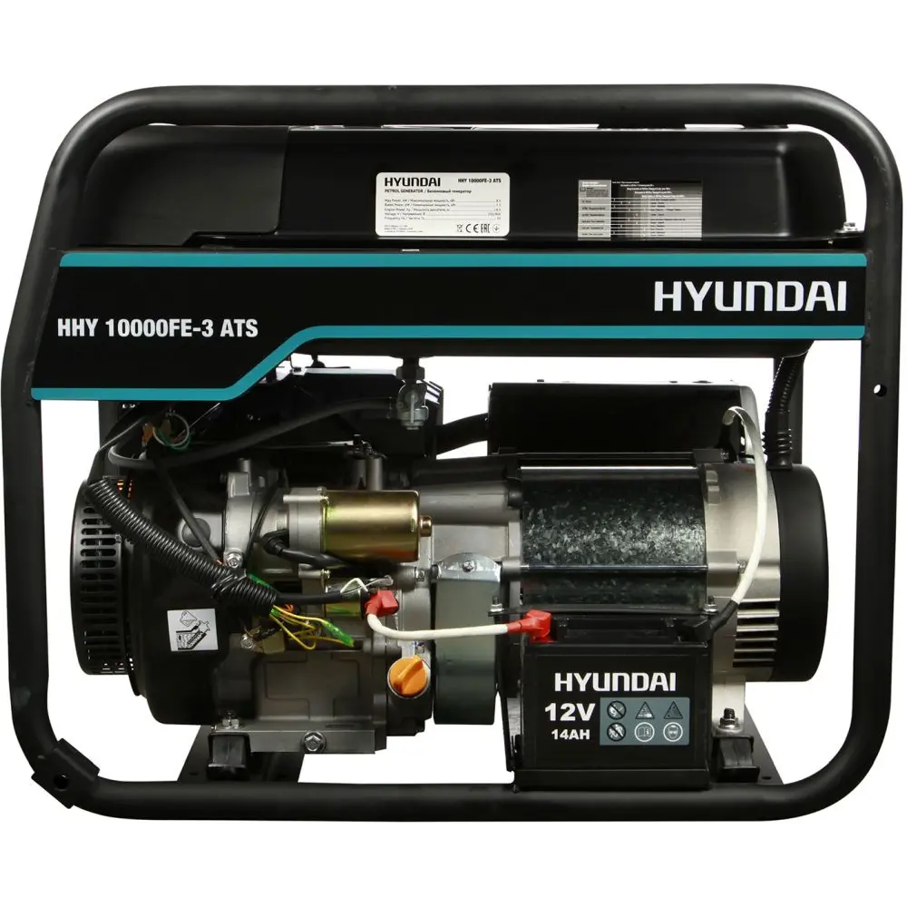 Фото 3 Генератор бензиновый Hyundai HHY 10000FE-3 ATS 8 кВт Фото 3 Генератор бензиновый Hyundai HHY 10000FE-3 ATS 8 кВт