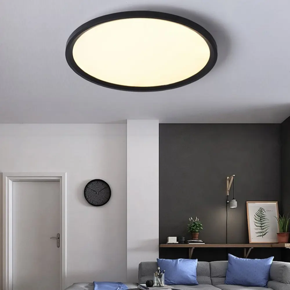 Фото 5 Светильник настенно-потолочный светодиодный Imperiumloft Extraslim d100 212746-26 31 м² цвет черный Фото 5 Светильник настенно-потолочный светодиодный Imperiumloft Extraslim d100 212746-26 31 м² цвет черный