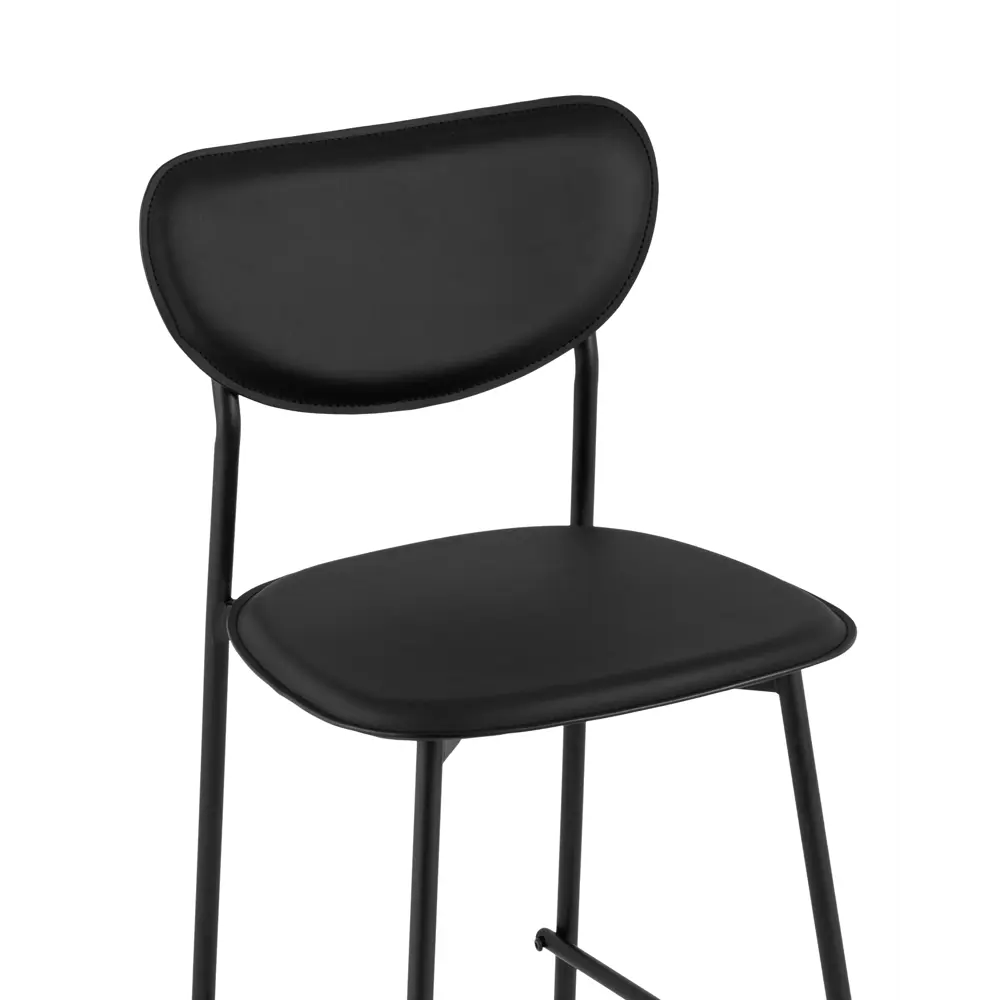 Фото 8 Полубарный стул Stool group Minnie HPB2318 HAB1-32 43x92 см цвет черный Фото 8 Полубарный стул Stool group Minnie HPB2318 HAB1-32 43x92 см цвет черный
