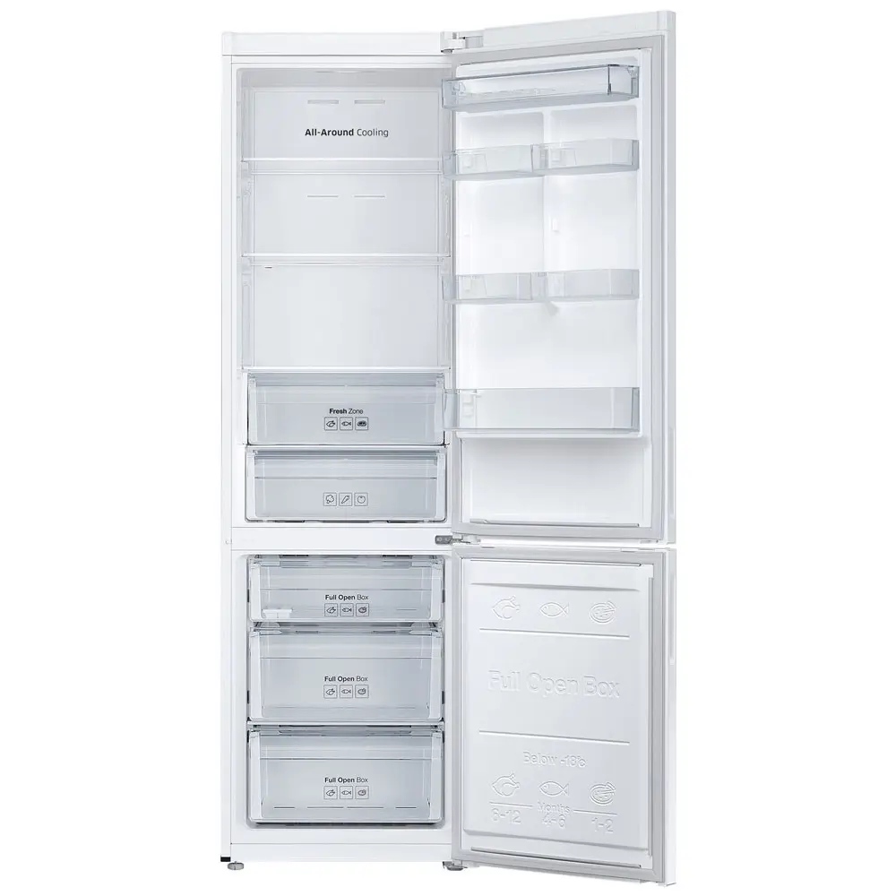 Фото 3 Холодильник Samsung RB37A5200WW/WT 59.5x201 см цвет белый Фото 3 Холодильник Samsung RB37A5200WW/WT 59.5x201 см цвет белый