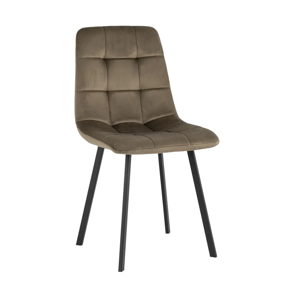 Фото 3 Стул Stool group Chilly OS-2011-V seat HLR-48 45x86x56 см велюр цвет Коричневый Фото 3 Стул Stool group Chilly OS-2011-V seat HLR-48 45x86x56 см велюр цвет Коричневый