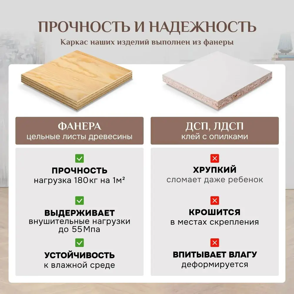 Фото 3 Пуф Brendoss Абри 70x47 см цвет розовый Фото 3 Пуф Brendoss Абри 70x47 см цвет розовый