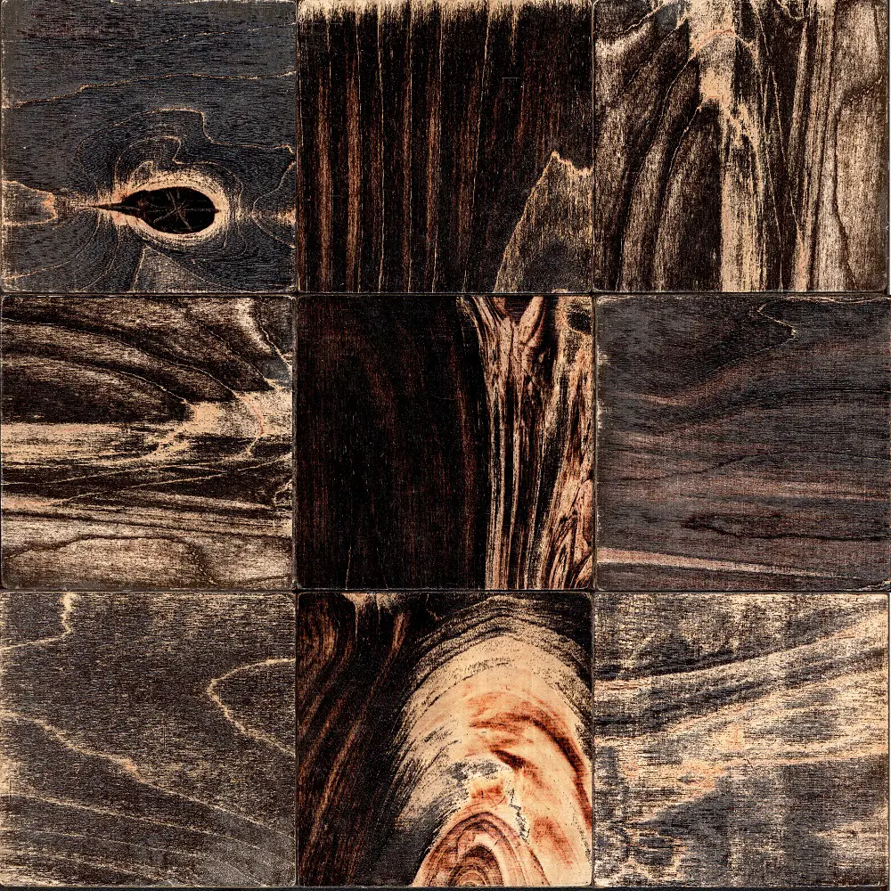 Фото Панель-мозаика Gluten lignum Боул коричневый 300x300x4мм 0.09м² 22шт ячейка 100x100мм Фото Панель-мозаика Gluten lignum Боул коричневый 300x300x4мм 0.09м² 22шт ячейка 100x100мм