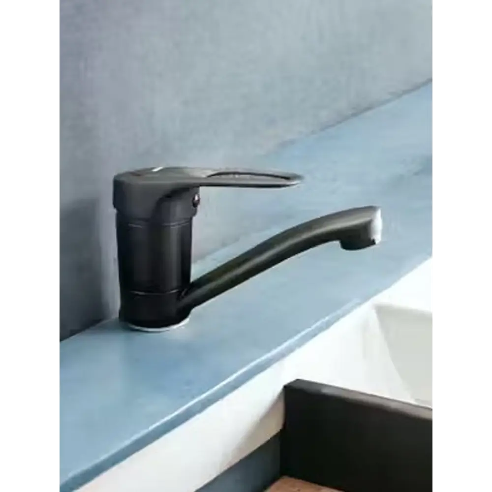 Фото 5 Смеситель для раковины Aloute A3103DH однорычажный цвет черный матовый Фото 5 Смеситель для раковины Aloute A3103DH однорычажный цвет черный матовый