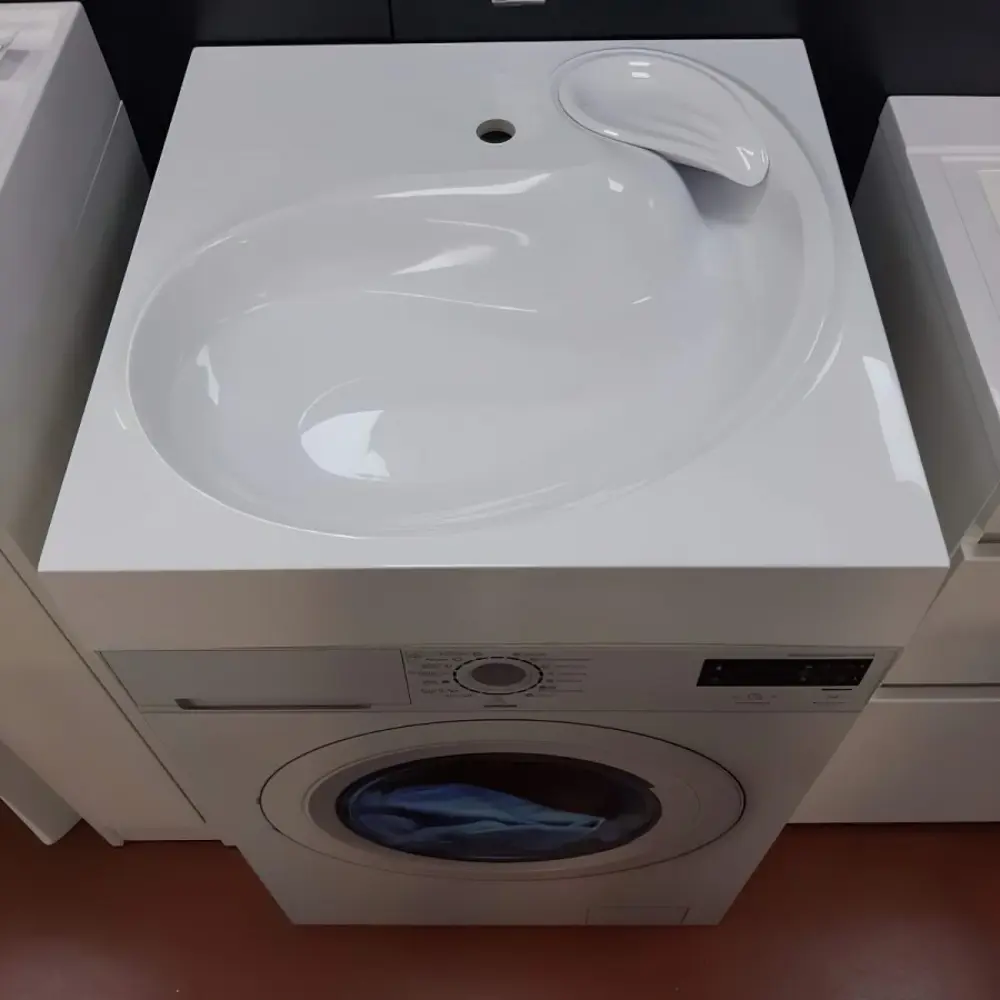 Фото 5 Раковина Teymi Satu 60x60 60.7см цвет белый Фото 5 Раковина Teymi Satu 60x60 60.7см цвет белый