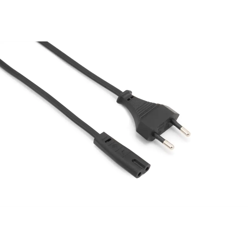 Фото 5 Кабель питания A1 A1-PC05-EU-C7-1M CEE 7/16- С7 2x0.5 1 м 550 Вт цвет черный