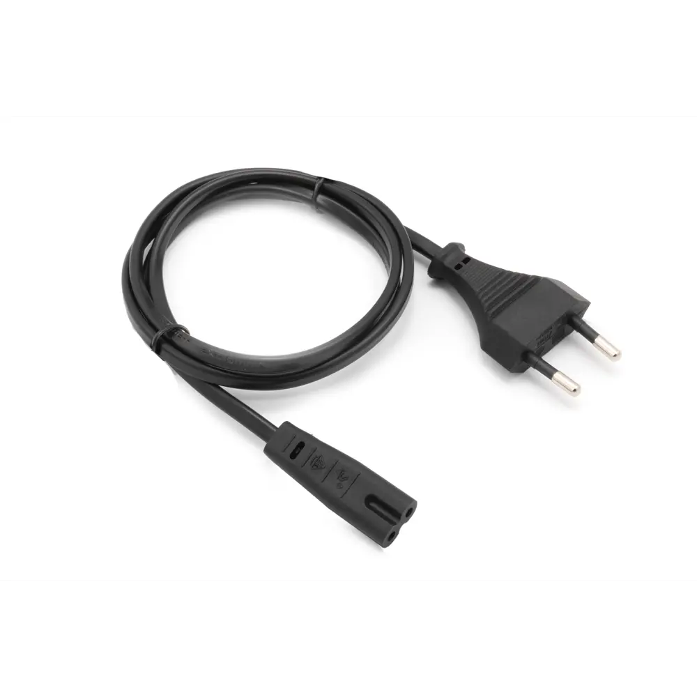 Фото 4 Кабель питания A1 A1-PC05-EU-C7-1M CEE 7/16- С7 2x0.5 1 м 550 Вт цвет черный