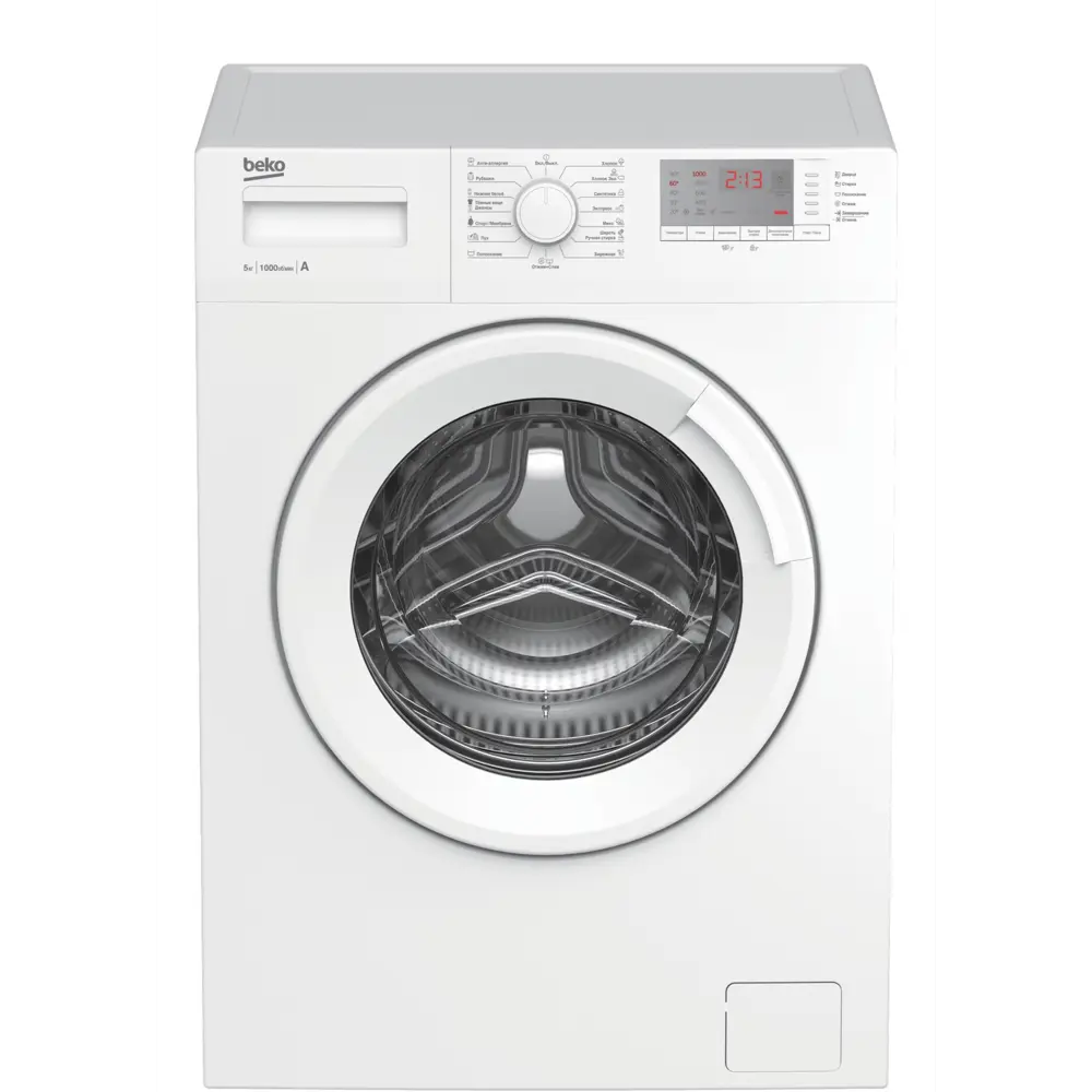 Фото Стиральная машина Beko WRS5512BWW 60x84x36.5 см, 5 кг, цвет белый