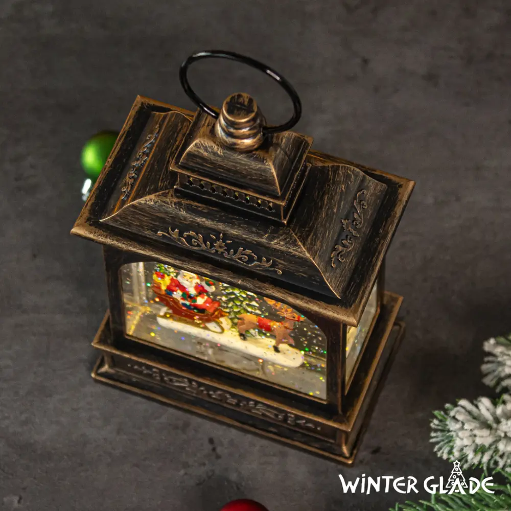 Фото 8 Новогодняя фигурка Winter Glade Новогодний фонарь F428-1 13x8x21.8 см Фото 8 Новогодняя фигурка Winter Glade Новогодний фонарь F428-1 13x8x21.8 см