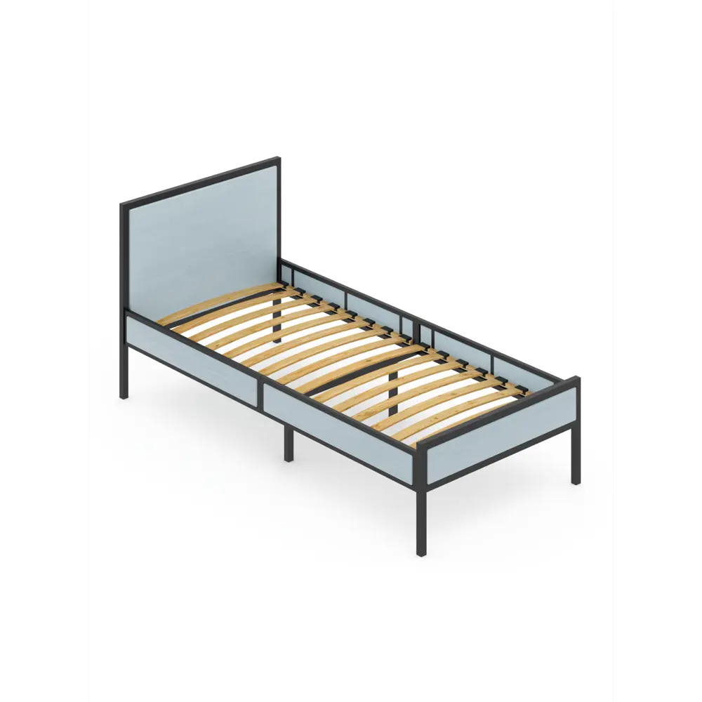 Фото Кровать Solarius kr90loft-gol-black-orto 95 x 90 x 206 см сосна цвет голубой, черный Фото Кровать Solarius kr90loft-gol-black-orto 95 x 90 x 206 см сосна цвет голубой, черный