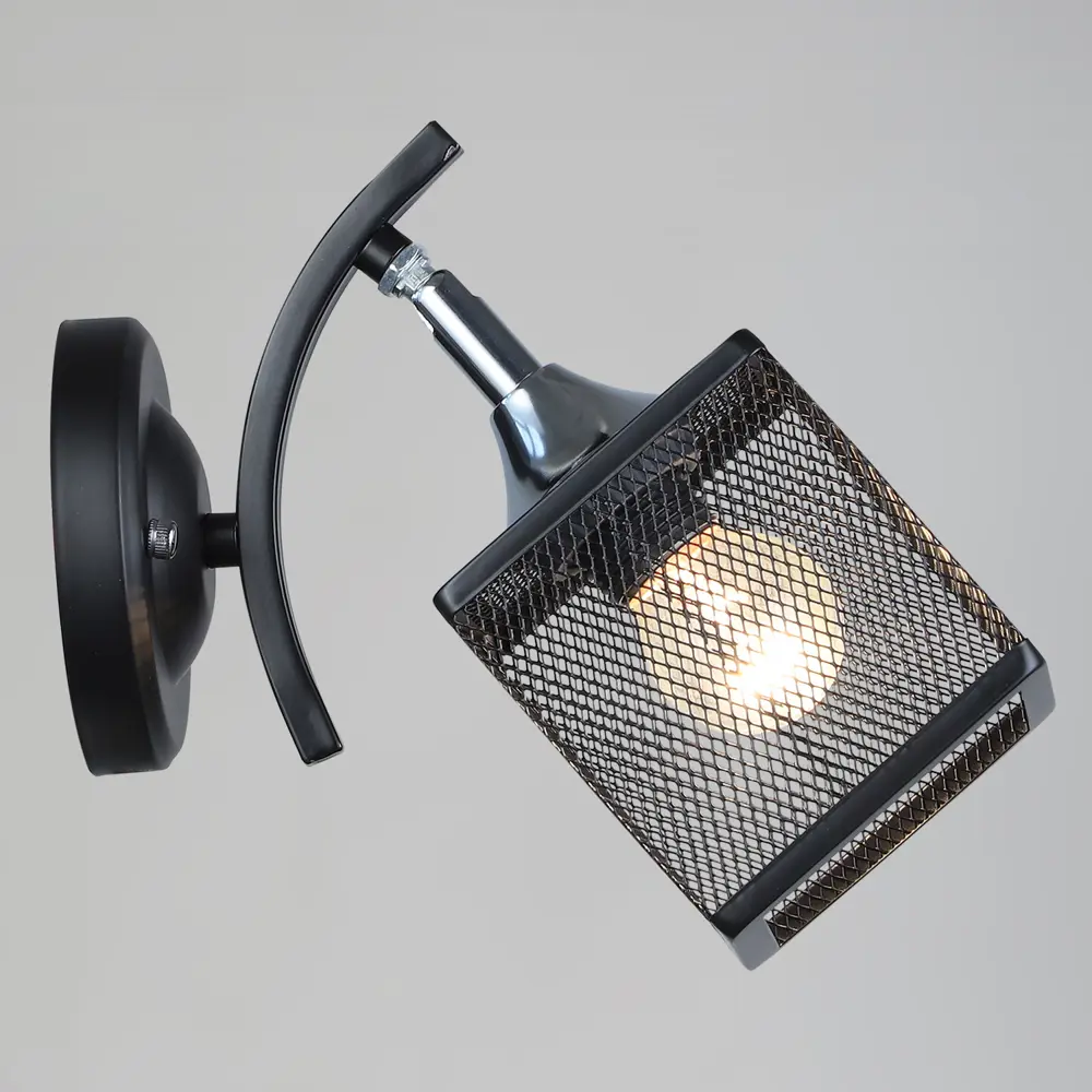 Фото Настенный светильник ReLuce 05986-0.2-01 bk+cr цвет черный Фото Настенный светильник ReLuce 05986-0.2-01 bk+cr цвет черный