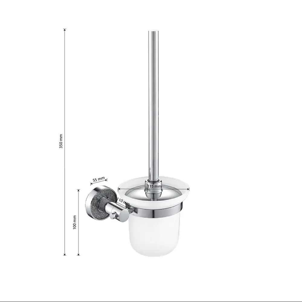 Фото Ершик для унитаза Gfmark 4805 матовый сатин Фото Ершик для унитаза Gfmark 4805 матовый сатин