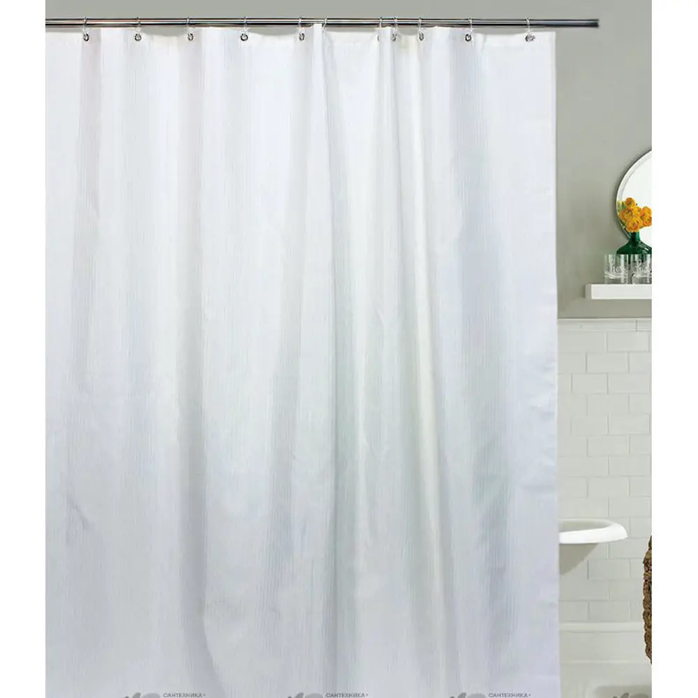Фото Шторка для ванной комнаты Bath Plus 62584 180x200см цвет бесцветный/прозрачный Фото Шторка для ванной комнаты Bath Plus 62584 180x200см цвет бесцветный/прозрачный