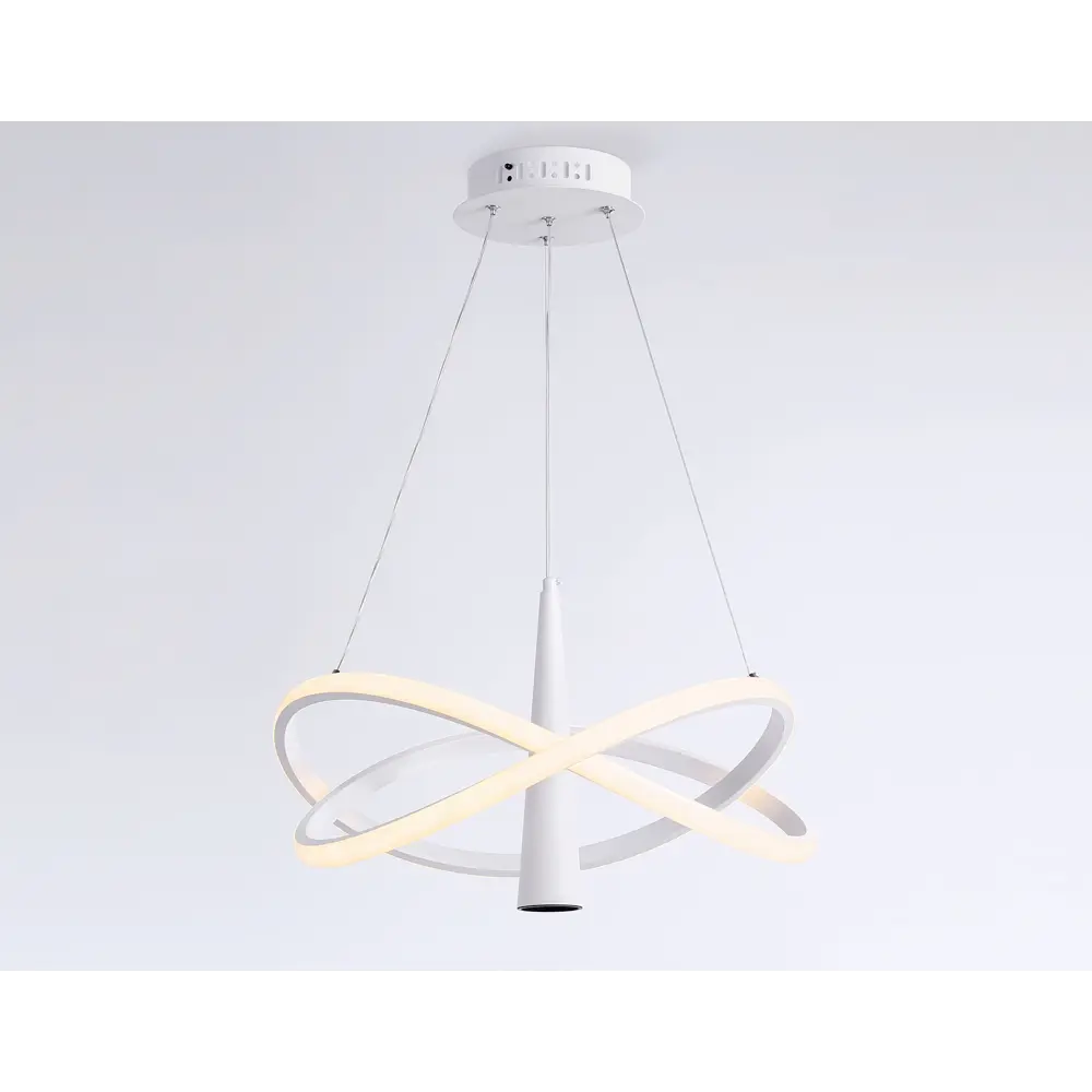 Фото 3 Светильник подвесной светодиодный Ambrella Light Comfort с пультом 7.64 м² регулируемый белый свет цвет белый