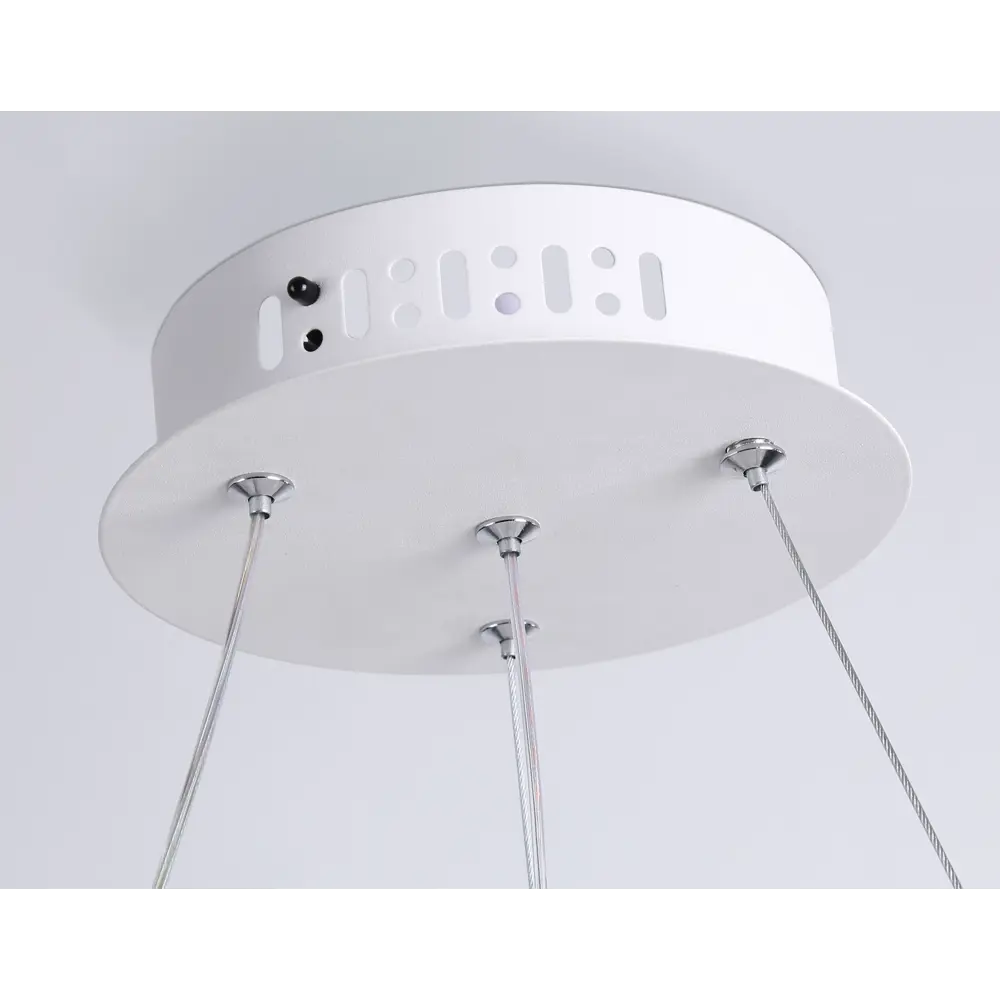 Фото 7 Светильник подвесной светодиодный Ambrella Light Comfort с пультом 7.64 м² регулируемый белый свет цвет белый