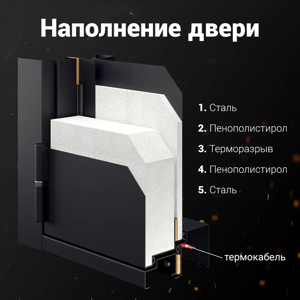 Фото 4 Входная дверь MPBS правый 205x88см цвет коричневый/белый Фото 4 Входная дверь MPBS правый 205x88см цвет коричневый/белый