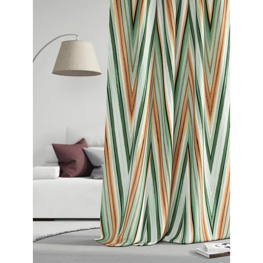 Фото 3 Штора на шторной ленте Comfy Way Нилсти - 44 CW593044-260, 260x150 см, цвет оранжевый Фото 3 Штора на шторной ленте Comfy Way Нилсти - 44 CW593044-260, 260x150 см, цвет оранжевый
