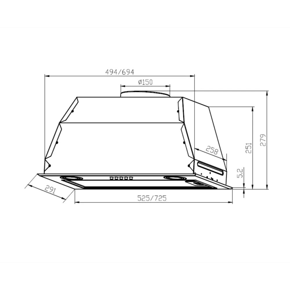 Фото 17 Вытяжка Lex GS Bloc P 900 Black 90 см цвет черный Фото 17 Вытяжка Lex GS Bloc P 900 Black 90 см цвет черный