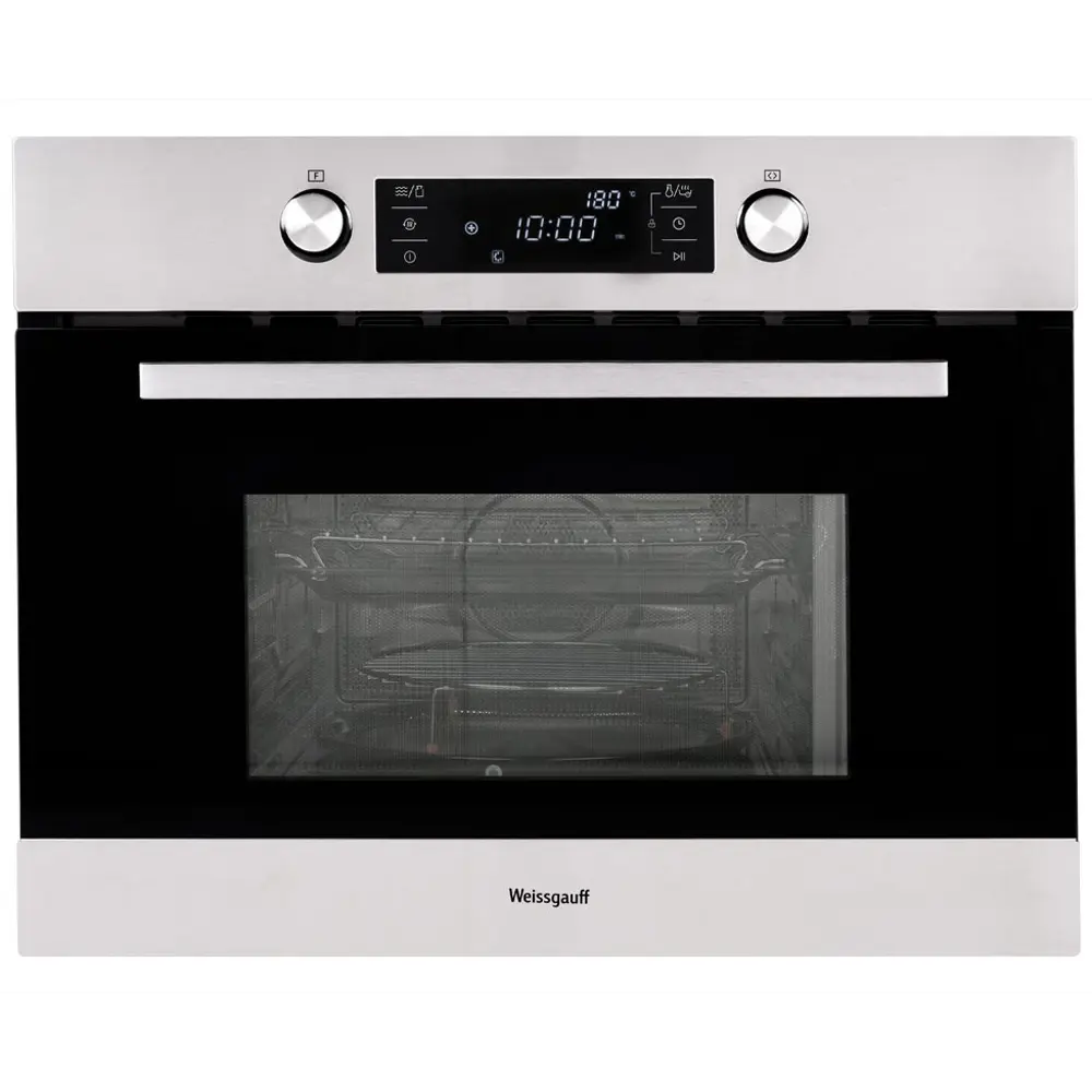 Фото Встраиваемый духовой шкаф Weissgauff Oe 449 Pdx 59.50x45.40x56.80 см цвет нержавеющая сталь Фото Встраиваемый духовой шкаф Weissgauff Oe 449 Pdx 59.50x45.40x56.80 см цвет нержавеющая сталь