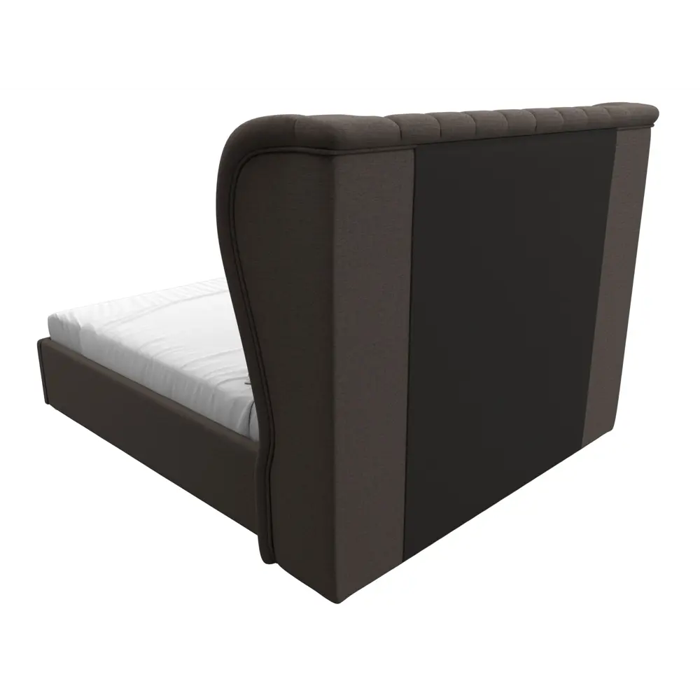 Фото 5 Кровать Далия 160 Лига диванов 123074 190x140x210 см рогожка цвет амур 05 коричневый Фото 5 Кровать Далия 160 Лига диванов 123074 190x140x210 см рогожка цвет амур 05 коричневый