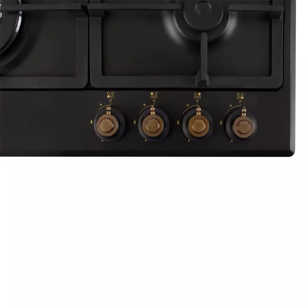 Фото 7 Газовая варочная панель Simfer H 60 V 41 L 517 58 см 4 конфорки цвет антрацит